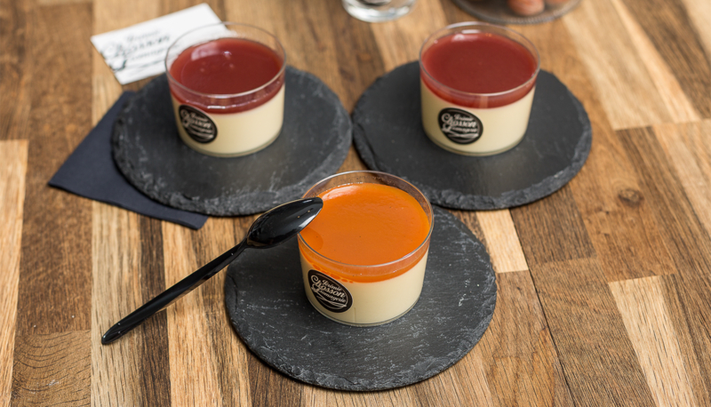 Poitiers_Fromagerie Jérémie Chosson_Pannacotta fraise framboise abrico_5_Focalpix